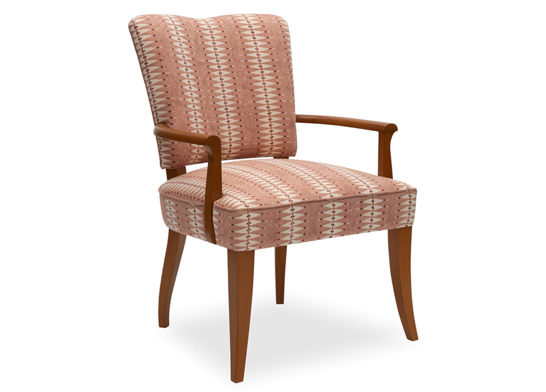 Shimla Accent Chair Spruce  Smoked Brown